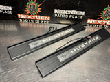 2019 FORD MUSTANG GT LH AND RH ILLUMINATED DOOR SILL TRIM SET OEM #1643