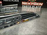 2015 FORD F350 DIESEL LH RH DRIVER PASSENGER SIDE FENDER EMBLEMS OEM #748
