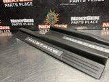 2011 FORD MUSTANG GT LH AND RH ILLUMINATED DOOR SILL TRIM SET OEM #1595