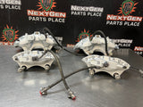 2014 CADILLAC CTS V FRONT 6 PISTON / REAR 4 PISTON BREMBO CALIPER SET OEM #1233
