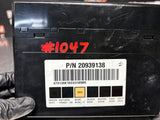 2011 GMC SIERRA 2500 LML BCM BODY CONTROL MODULE 20939138 OEM #1047