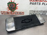 1999 C5 CORVETTE REAR LICENSE PLATE HOLDER  BACK UP REVERSE LIGHTS OEM #628