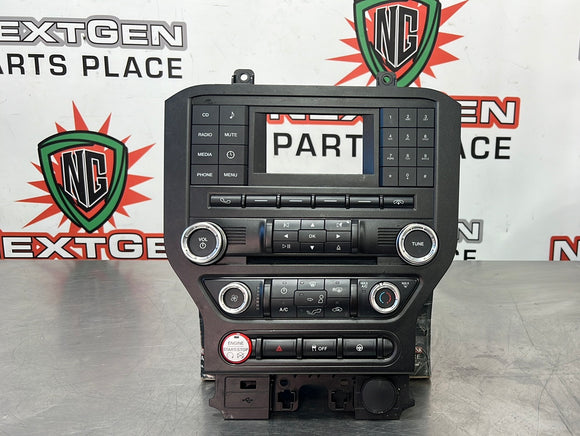 2015 FORD MUSTANG GT RADIO FACE PLATE CONTROL PANEL OEM FR3T-18E243-EC #295