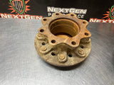 2012 GMC SIERRA FRONT BRAKE HUB ROTOR SPACER ADAPTERS 8 LUG 25807435 OEM #1172