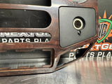2009 FORD F250 F350 RADIO BEZEL CLIMATE CONTROL WOOD TRIM #985