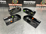 2008 FORD F250 LH & RH FRONT AND REAR DOOR WOODGRAIN WINDOW SWITCH SET OEM #1105