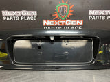 04-06 PONTIAC GTO LICENSE PLATE TRUNK FILLER PANEL BLCK #987