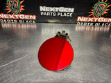 10-14 FORD MUSTANG GT FUEL DOOR GAS LID TANK COVER RED OEM #1290