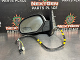 2011 GMC SIERRA 2500 6.6 LH DRIVER SIDE MIRROR WHITE #1254