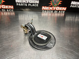 2013 FORD MUSTANG GT FUEL DOOR GAS LID TANK COVER MAGNETIC METALLIC GRAY OEM 877