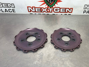 10-15 CAMARO Z/28 FRONT IRON GIRO FLOATING ROTOR DISCS #3553