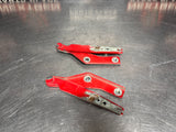 04-06 PONTIAC GTO HOOD HINGE SET TORRID RED OEM #1438