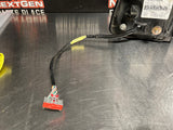 2013 FORD F250 RH PASSENGER SIDE POWER FOLD TELESCOPIC HEATED MIRROR RED #3876