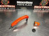 2011 CAMARO SS LEFT FRONT DRIVER EXTERIOR DOOR HANDLE ORANGE OEM #951