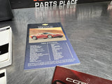 2005 C6 CORVETTE OWNERS MANUAL and DVDS OEM #1030