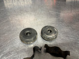 04-06 PONTIAC GTO RADIATOR RUBBER HOLD DOWN DONUT WITH BRACKETS OEM #1043