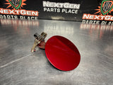10-14 FORD MUSTANG GT FUEL DOOR GAS LID TANK COVER RED OEM #1290