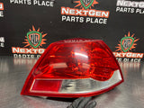 08 - 09 PONTIAC G8 LH DRIVER TAIL LIGHT BRAKE LIGHT OEM #602