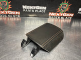 2010 CAMARO LEATHER CENTER CONSOLE LID W ORANGE STITCH OEM #3910
