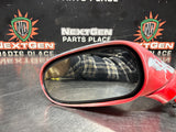 97 - 04 C5 CORVETTE LH DRIVER SIDE MIRROR TORCH RED OEM #1303