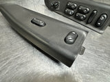 2005 FORD F250 LH AND RH FRONT WINDOW SWITCH SET BLK OEM #929