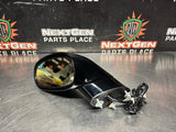 2005 C6 CORVETTE LH DRIVER SIDE MIRROR BLK OEM #1468