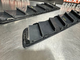 2014 FORD MUSTANG GT HOOD VENT LOUVERS PAIR BLK OEM #706