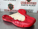 97-04 C5 CORVETTE LH DRIVER UPPER SPORT SEAT CUSHION COVER RED #VV992