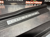 2011 FORD MUSTANG GT LH AND RH ILLUMINATED DOOR SILL TRIM SET OEM #1231