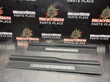 2013 FORD MUSTANG GT LH AND RH ILLUMINATED DOOR SILL TRIM SET OEM #1160