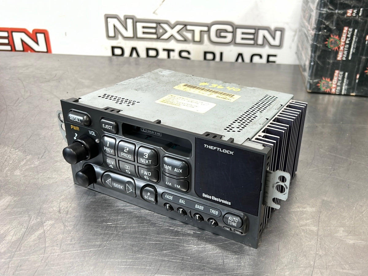 2001 C5 CORVETTE OEM AM/FM RADIO CASSETTE PLAYER 09390231 #3640 ...