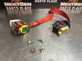 2000 C5 CORVETTE SEAT BELT RH DRIVER RED OEM #798