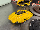 2012 CADILLAC CTS V FRONT 6 PISTON / REAR 4 PISTON BREMBO CALIPER SET OEM #1592