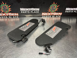 07 C6 CORVETTE SUN VISORS WITH HARDWARE OEM #1080