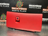 2007 C6 CORVETTE GLOVE BOX/ TRIM RED OEM #1080