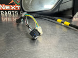 2011 GMC SIERRA 2500 6.6 LH DRIVER SIDE MIRROR WHITE #1254