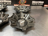 MOTO METAL GLOSS BLACK CENTER CAPS #3989