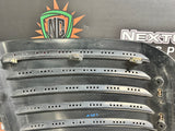 2012 CHEVY SILVERADO DURAMAX 6.6 RH/LH HOOD MOLDING VENT GRILLES OEM #953