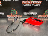 97 - 04 C5 CORVETTE RH PASSENGER SIDE MIRROR TORCH RED OEM #1190