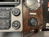 2015 FORD F350 RADIO BEZEL WOOD GRAIN DC34-2504302-C OEM #1236