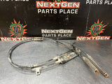 2008 C6 CORVETTE E-BRAKE CABLES WITH BRACKET OEM #1266