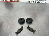 04-06 PONTIAC GTO RADIATOR RUBBER HOLD DOWN DONUTS WITH BRACKETS OEM #560