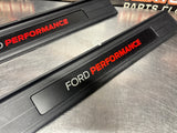 2017 FORD MUSTANG GT FORD PERFORMANCE LH AND RH DOOR SILL TRIM OEM #1632