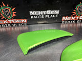 2014 FORD MUSTANG GT RH/LH SIDE SCOOPS GOTTA HAVE IT GREEN OEM #1291