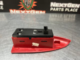 2007 C6 CORVETTE DRIVER WINDOW SWITCH RED OEM 10322620 #1080