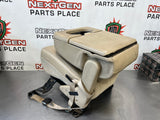 2008-2010 FORD F250 F350 SUPERDUTY TAN FLIP UP CENTER CONSOLE OEM #3704