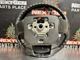 2010 FORD F350 HARLEY STEERING WHEEL BLCK OEM #949