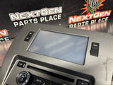 10-14 FORD MUSTANG RAXIOM OE STYLE GPS NAV W BLUETOOTH RADIO CLIMATE BEZEL #1290