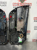 05-13 C6 CORVETTE OEM USED BLACK DOOR PANELS OEM #VV779