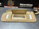 2014 GMC SIERRA 2500HD TAN SUN VISORS OEM #1202